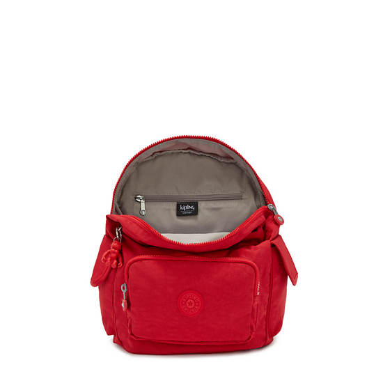 Red Kipling City Pack Small Backpacks | 965374LET