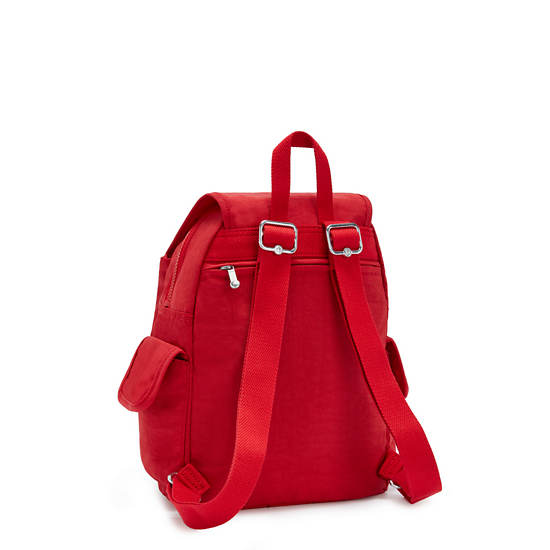 Red Kipling City Pack Small Backpacks | 965374LET