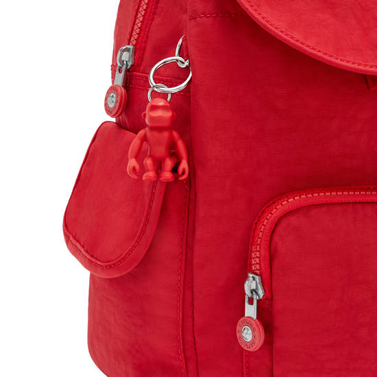 Red Kipling City Pack Small Backpacks | 965374LET