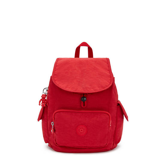 Red Kipling City Pack Small Backpacks | 965374LET