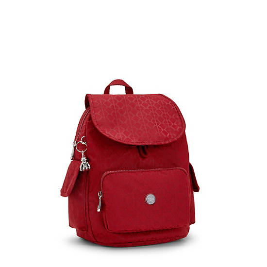 Red Kipling City Pack Small Classic Backpacks | 698540BCR