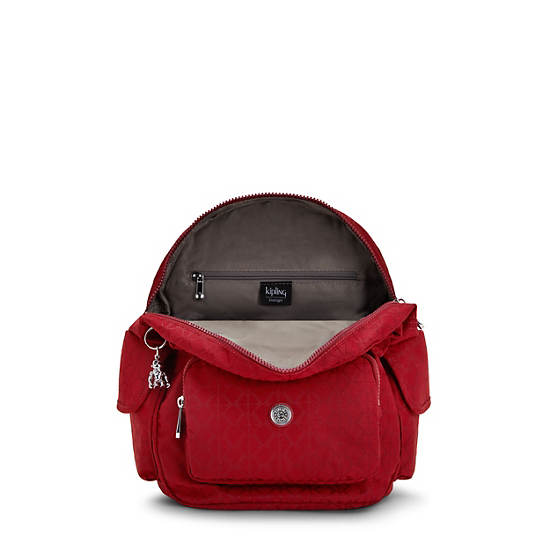 Red Kipling City Pack Small Classic Backpacks | 698540BCR