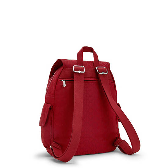 Red Kipling City Pack Small Classic Backpacks | 698540BCR