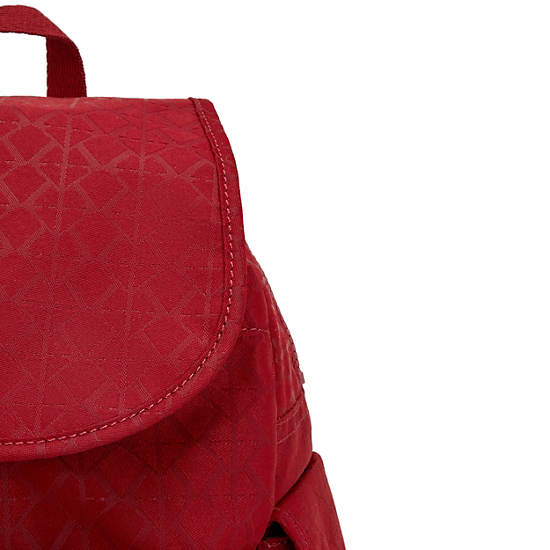 Red Kipling City Pack Small Classic Backpacks | 698540BCR