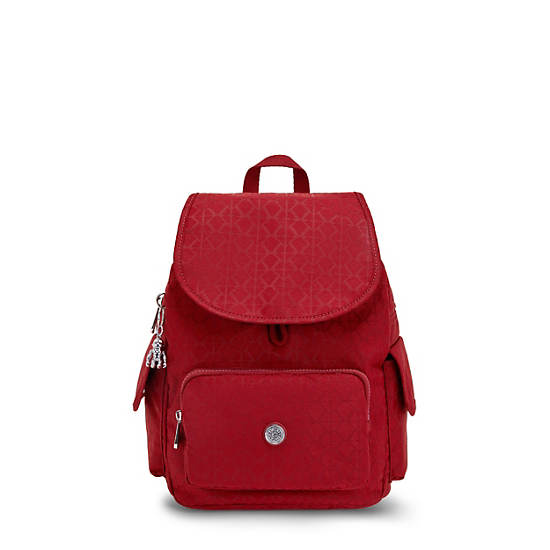 Red Kipling City Pack Small Classic Backpacks | 698540BCR