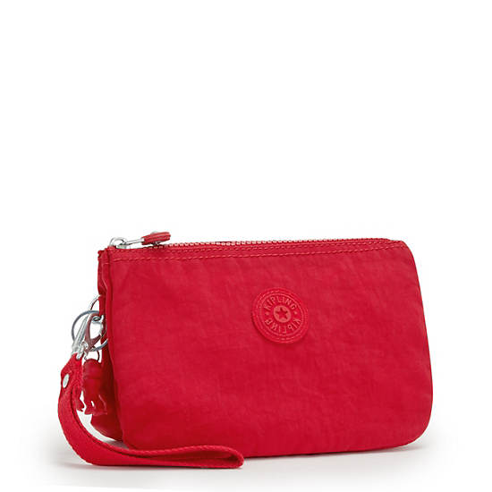 Red Kipling Creativity Extra Large Wristlet Handbag | 321569UXV