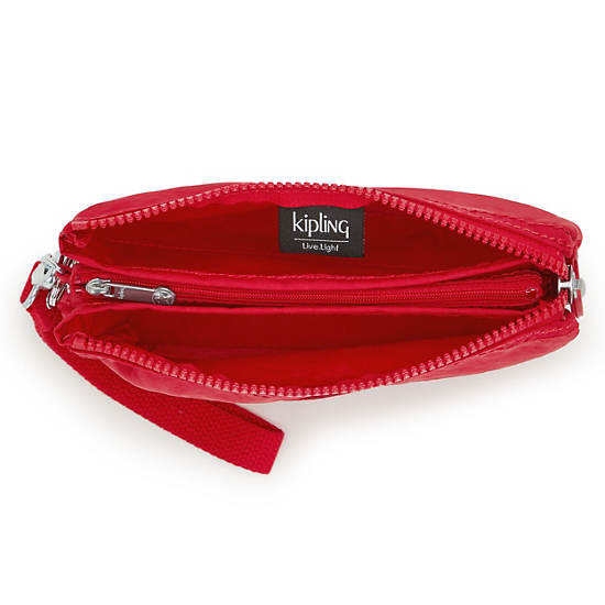 Red Kipling Creativity Extra Large Wristlet Handbag | 321569UXV