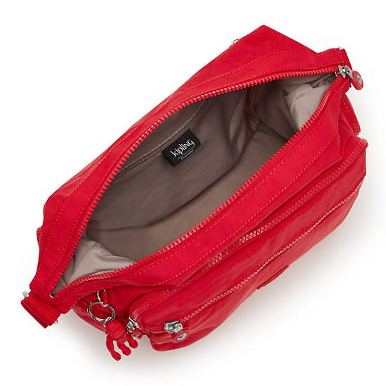 Red Kipling Gabbie Crossbody Bags | 135078HFC