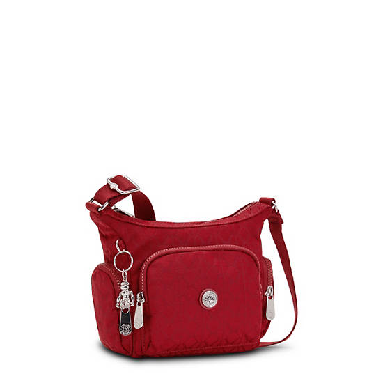 Red Kipling Gabbie Mini Crossbody Bags | 039274KDT