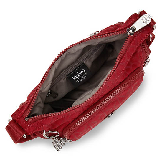 Red Kipling Gabbie Mini Crossbody Bags | 039274KDT