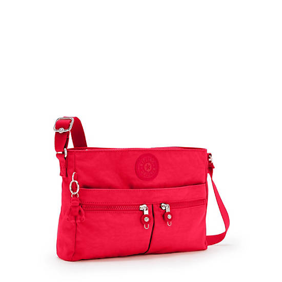 Red Kipling New Angie Crossbody Bags | 347251AGJ