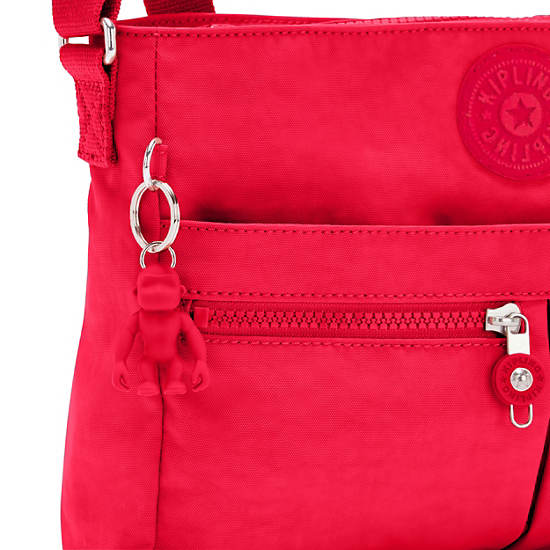 Red Kipling New Angie Crossbody Bags | 347251AGJ