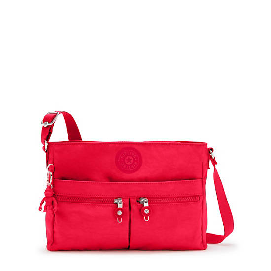 Red Kipling New Angie Crossbody Bags | 347251AGJ