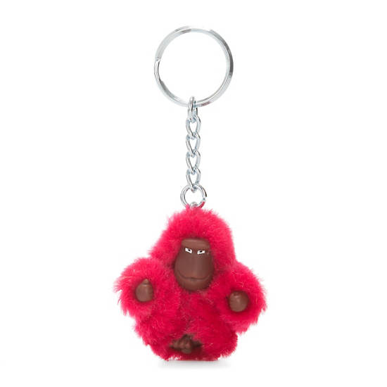 Red Kipling Sven Extra Small Iconic Monkey Keychain Accessories | 867549ACF