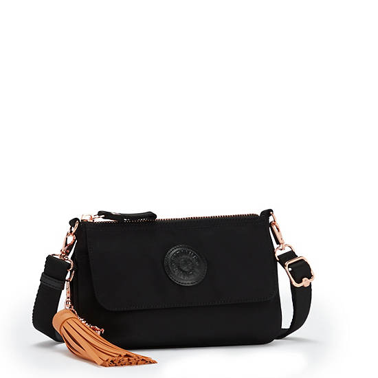 Rose Black Kipling Etka Small Shoulder Bags | 180237YNA