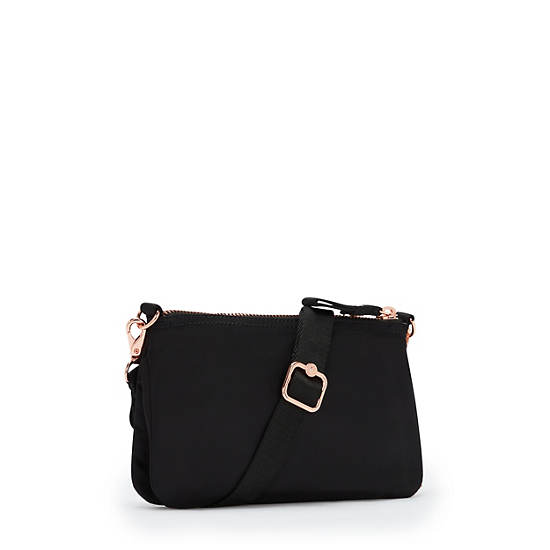 Rose Black Kipling Etka Small Shoulder Bags | 180237YNA