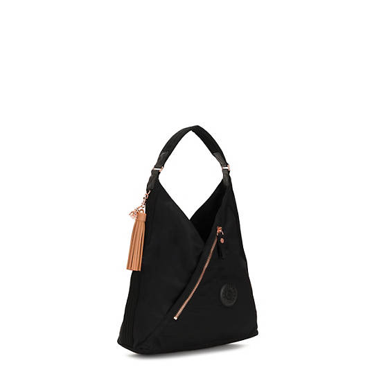 Rose Black Kipling Olina Shoulder Bags | 062539MPD