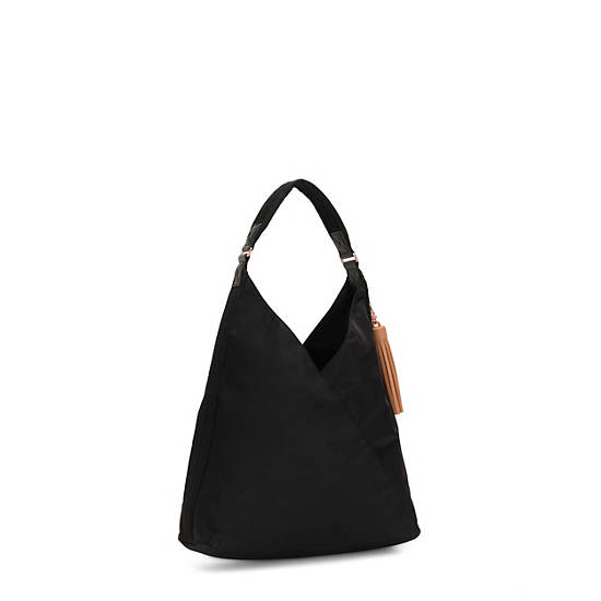 Rose Black Kipling Olina Shoulder Bags | 062539MPD