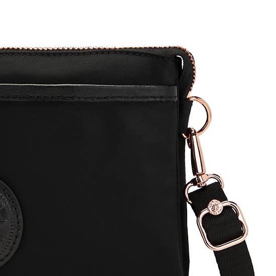 Rose Black Kipling Riri Crossbody Bags | 516320WRT