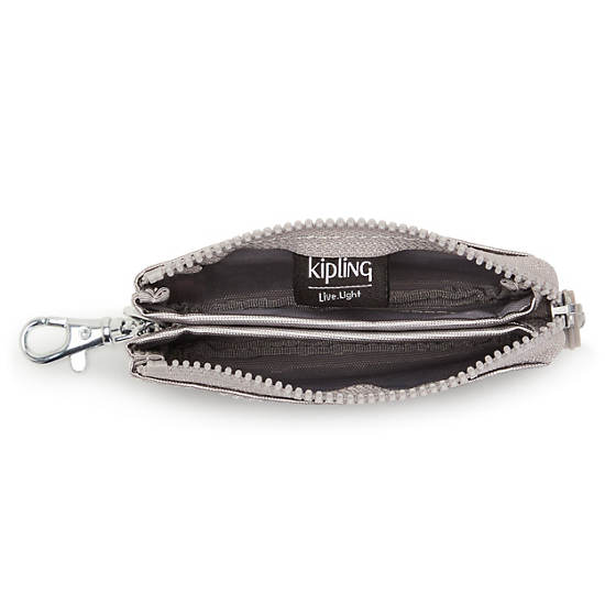 Silver Metal Kipling Creativity Mini Metallic Keychain Accessories | 215087MWR