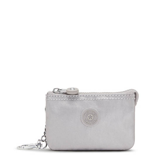 Silver Metal Kipling Creativity Mini Metallic Keychain Accessories | 215087MWR