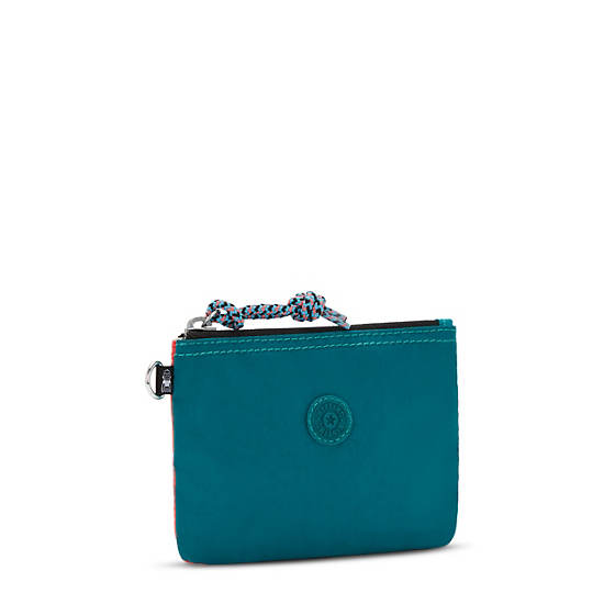 Turquoise Coral Kipling Casual Small Accessories | 098426ERN