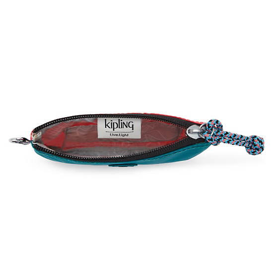 Turquoise Coral Kipling Casual Small Accessories | 098426ERN