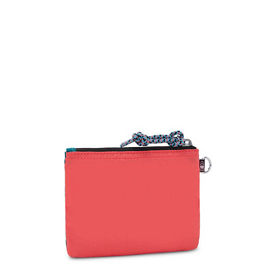 Turquoise Coral Kipling Casual Small Accessories | 098426ERN