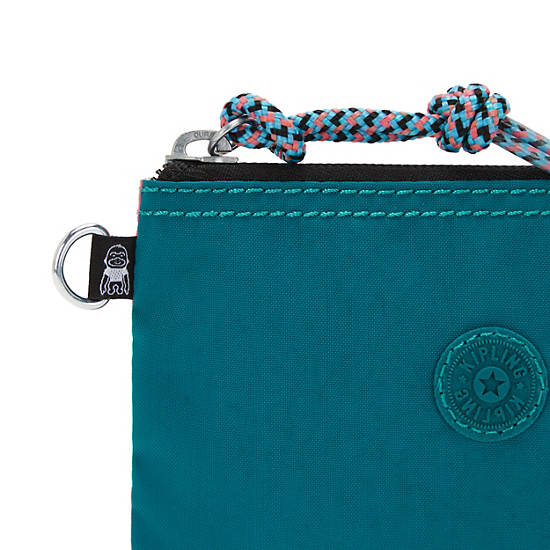 Turquoise Coral Kipling Casual Small Accessories | 098426ERN