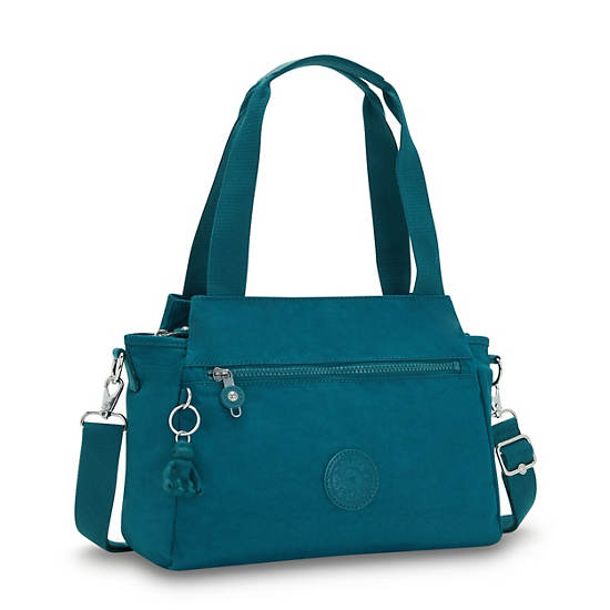 Turquoise Kipling Elysia Shoulder Bags | 327645PJS