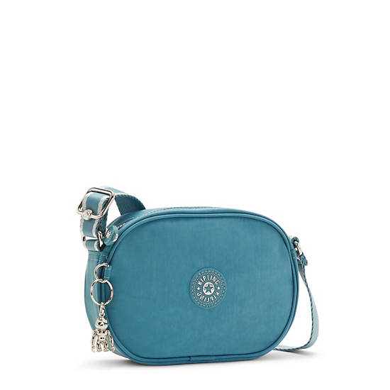 Turquoise Kipling Gema Crossbody Bags | 975081CRG