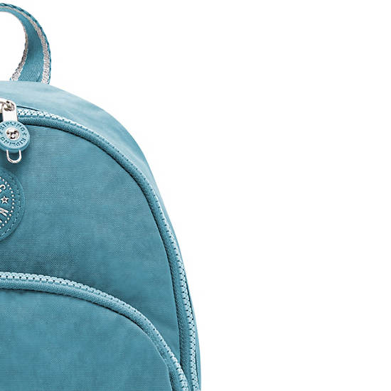 Turquoise Kipling Paola Small Backpacks | 185267PUG