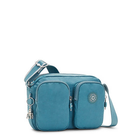 Turquoise Kipling Patti Crossbody Bags | 815364NVB