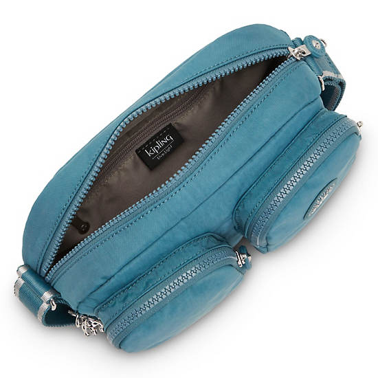 Turquoise Kipling Patti Crossbody Bags | 815364NVB