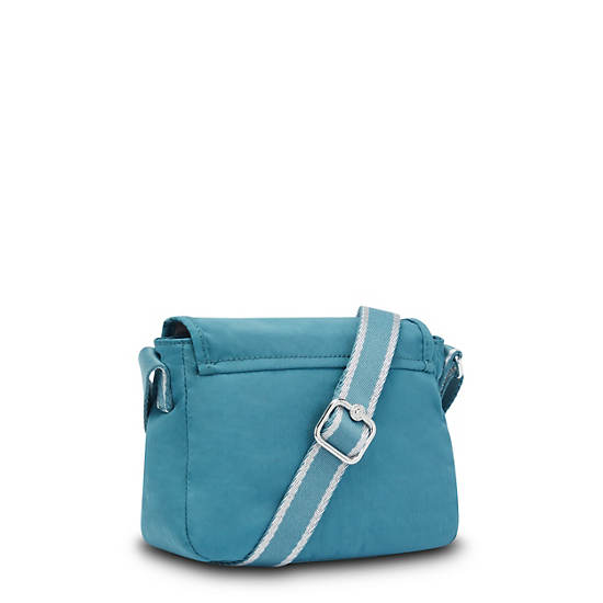 Turquoise Kipling Sabian Crossbody Mini Bag | 915648IAJ