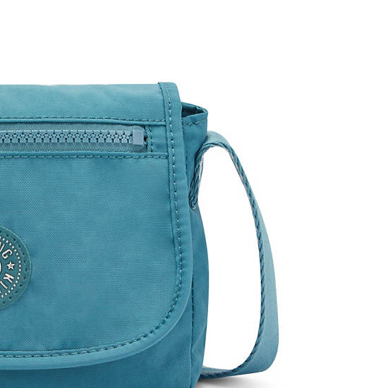 Turquoise Kipling Sabian Crossbody Mini Bag | 915648IAJ