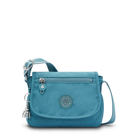 Turquoise Kipling Sabian Crossbody Mini Bag | 915648IAJ