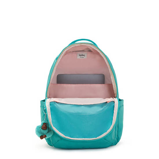 Turquoise Kipling Seoul Large 15