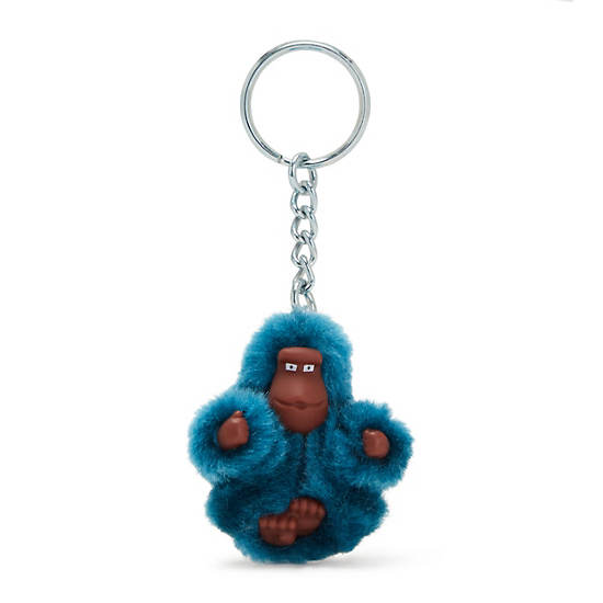 Turquoise Kipling Sven Extra Small Fashion Monkey Keychain Accessories | 935601FGR