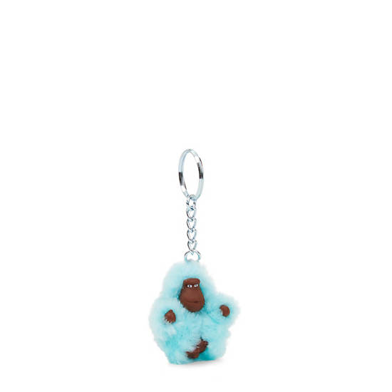 Turquoise Kipling Sven Extra Small Monkey Keychain Accessories | 629014SWY