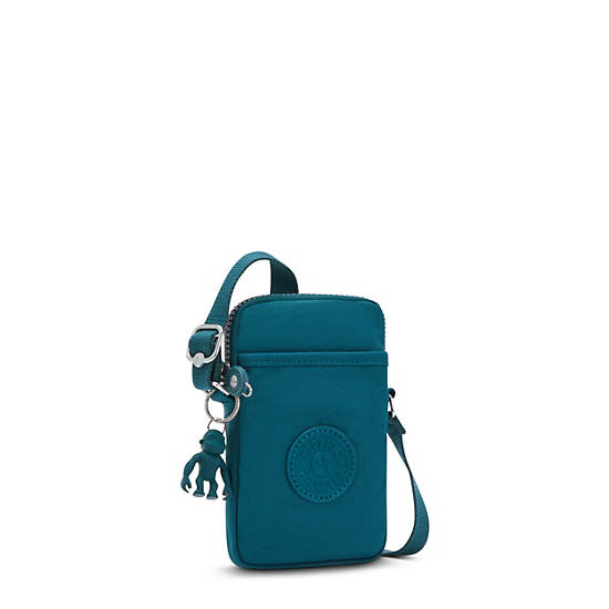 Turquoise Kipling Tally Crossbody Phone Bag | 543817HYT