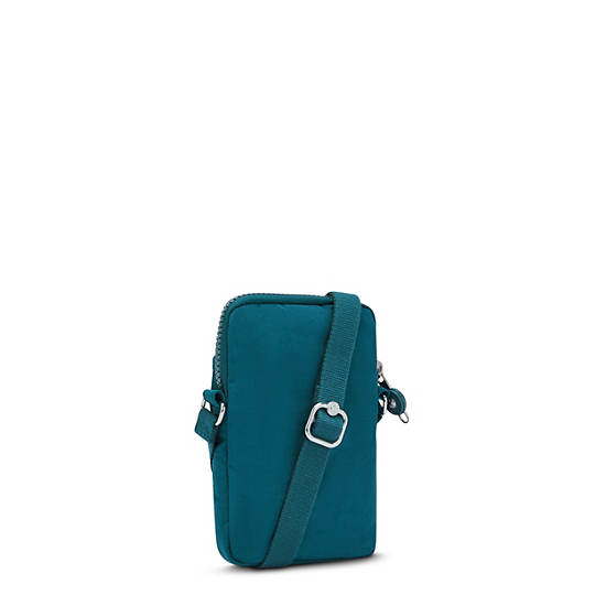 Turquoise Kipling Tally Crossbody Phone Bag | 543817HYT