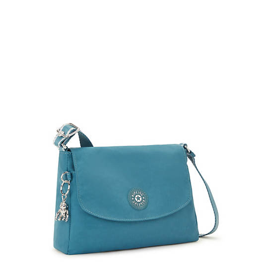 Turquoise Kipling Tamia Crossbody Bags | 751430AEL