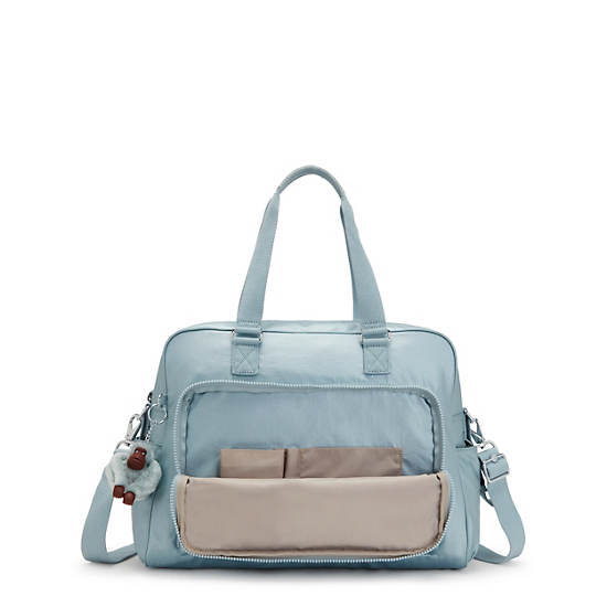 Turquoise Metal Kipling Alanna Metallic Diaper Bags | 201498LYX