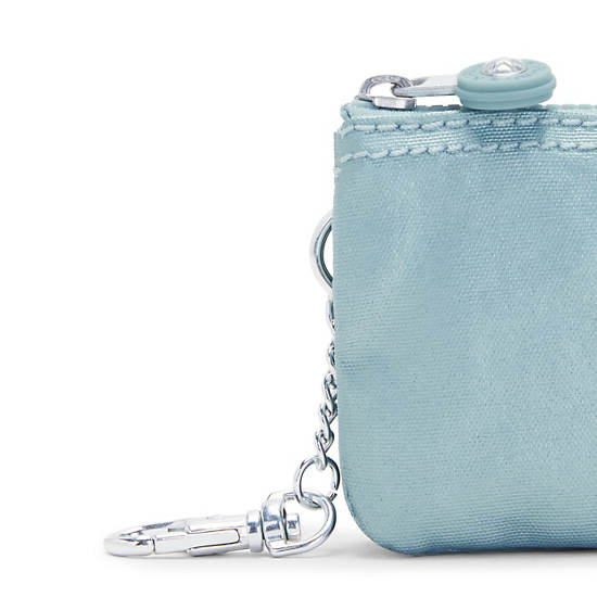 Turquoise Metal Kipling Creativity Mini Metallic Keychain Accessories | 123560QYH