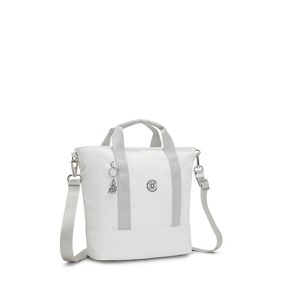 White Kipling Angel Tote Bags | 204187WFS