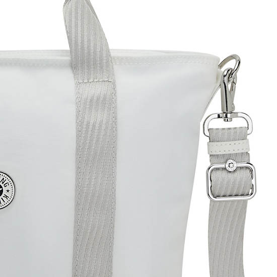 White Kipling Angel Tote Bags | 204187WFS