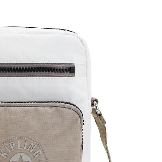 White Kipling Gunne Crossbody Bags | 531860YHF