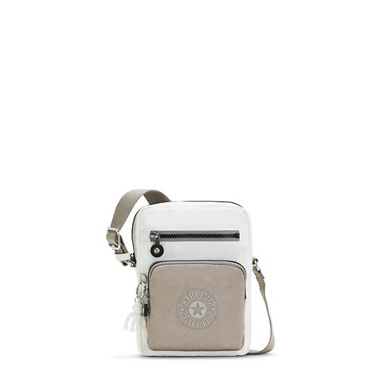 White Kipling Gunne Crossbody Bags | 531860YHF