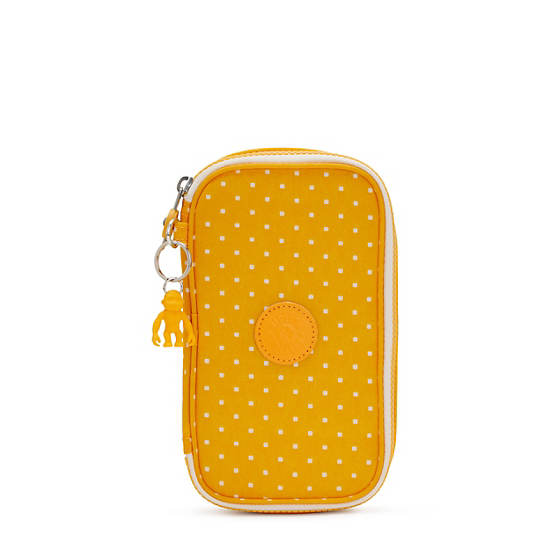 Yellow Kipling 50 Pens Printed Bags | 540793NDI